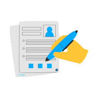 Animierter Lebenslauf