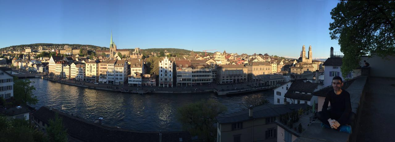 Selbstporträt in Zürich